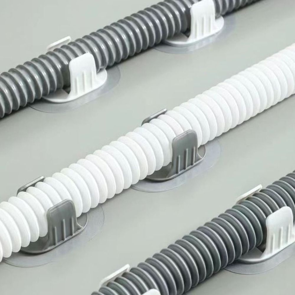 Self-adhesive Pipe Clamp Hooks - Plastic Pipe Clip ulasan dan harga