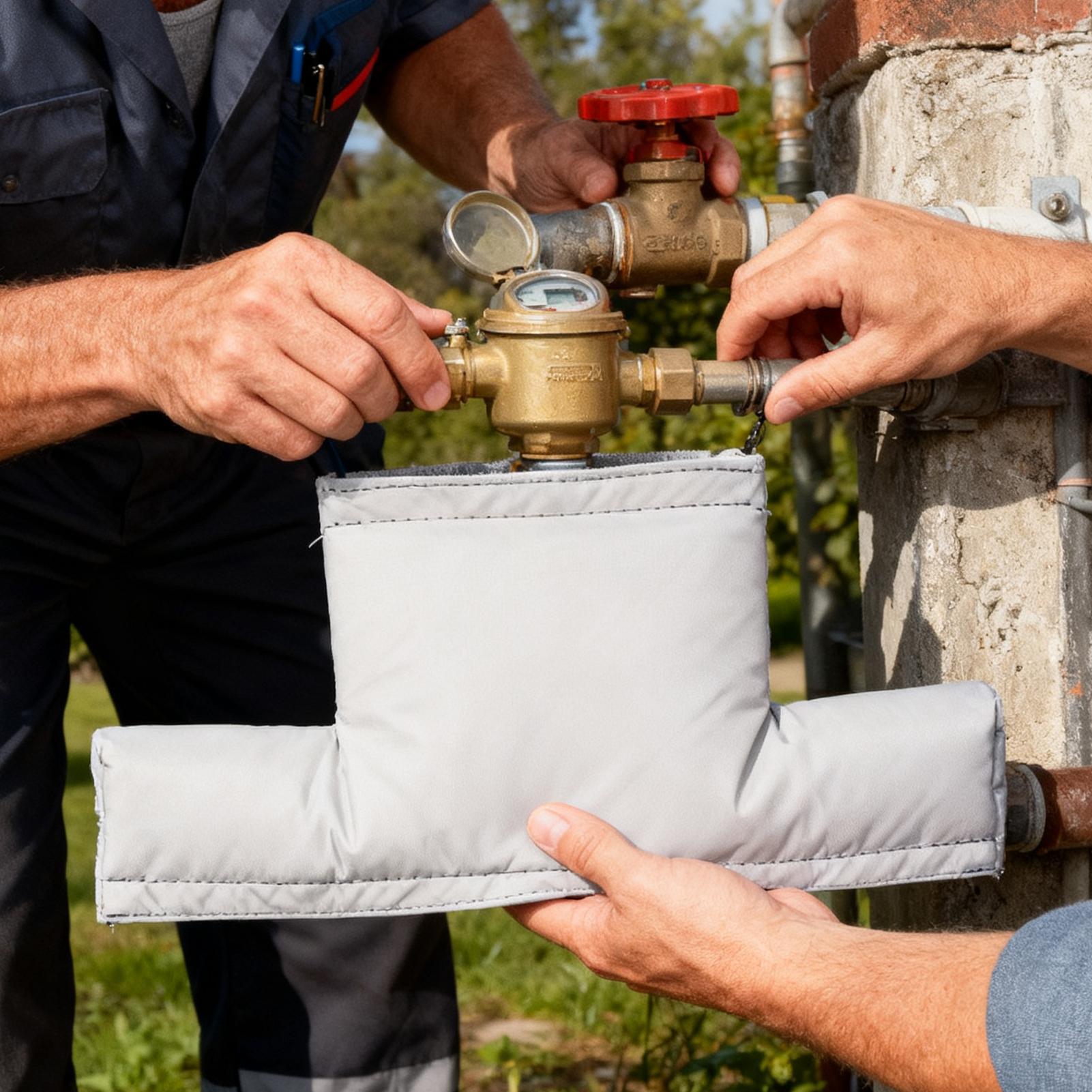 Water Meter Protection Cover P - Pipe Freeze Spray ulasan dan harga