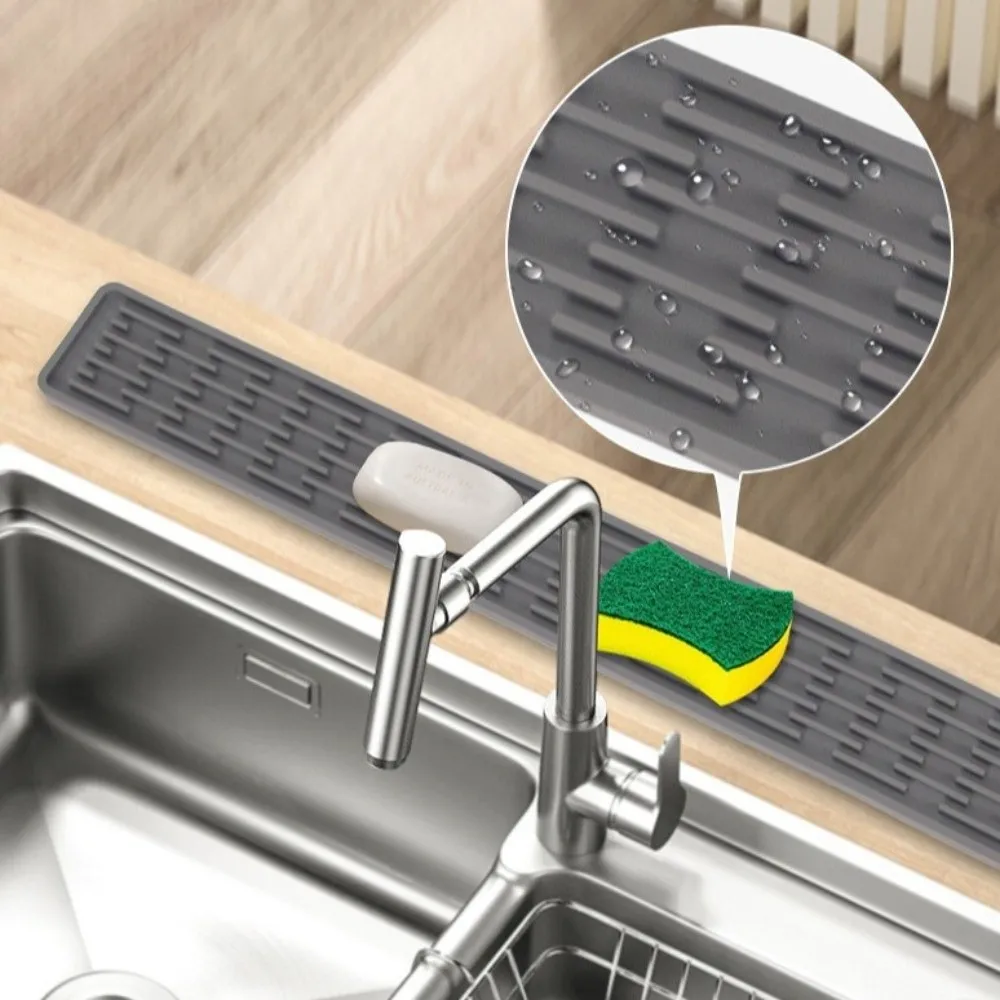 Non-slip Silicone Drainage Mat - Silicone Tap Washer ulasan dan harga