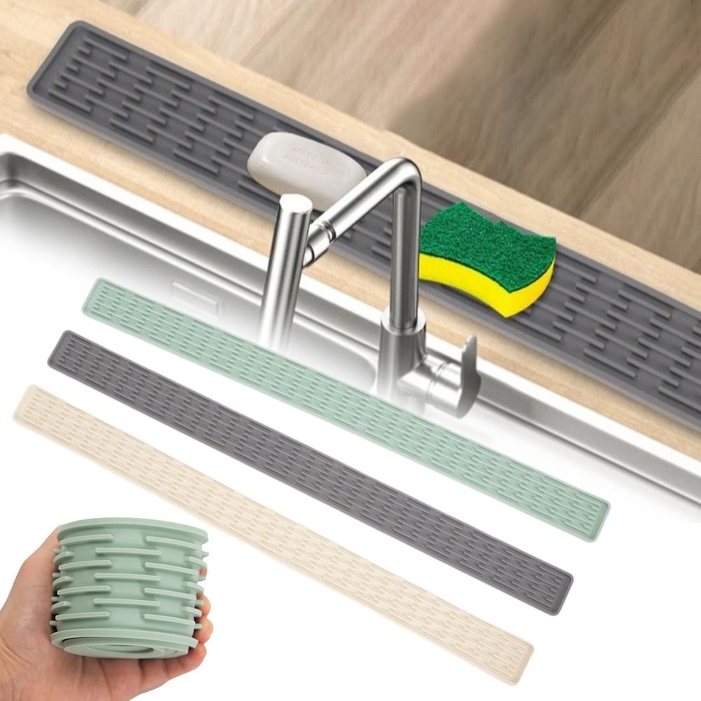 Non-slip Silicone Drainage Mat - Silicone Tap Washer ulasan dan harga